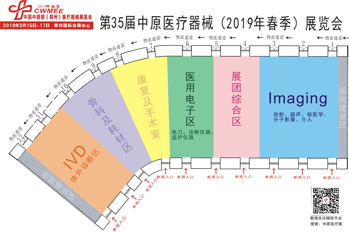 2019年春季中原医疗展展位预订启动